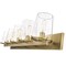 Z-Lite Callista 5 Light Vanity, Rubbed Brass & Clear 3032-5V-RB - alternate 7